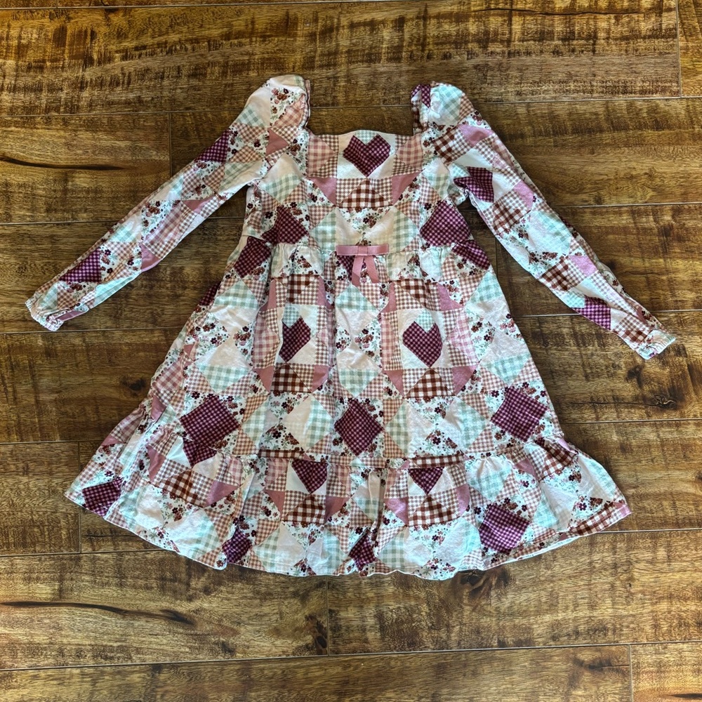 Gymboree Patchwork Heart Dress